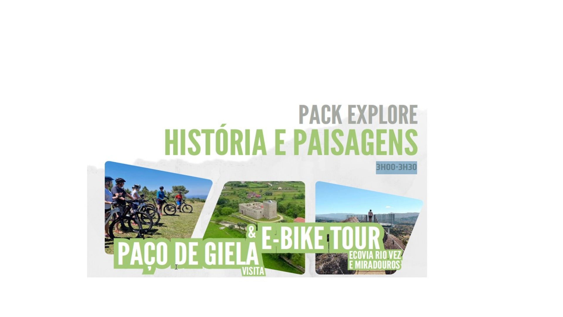 PACK EXPLORE - Hisórias e Paisagens