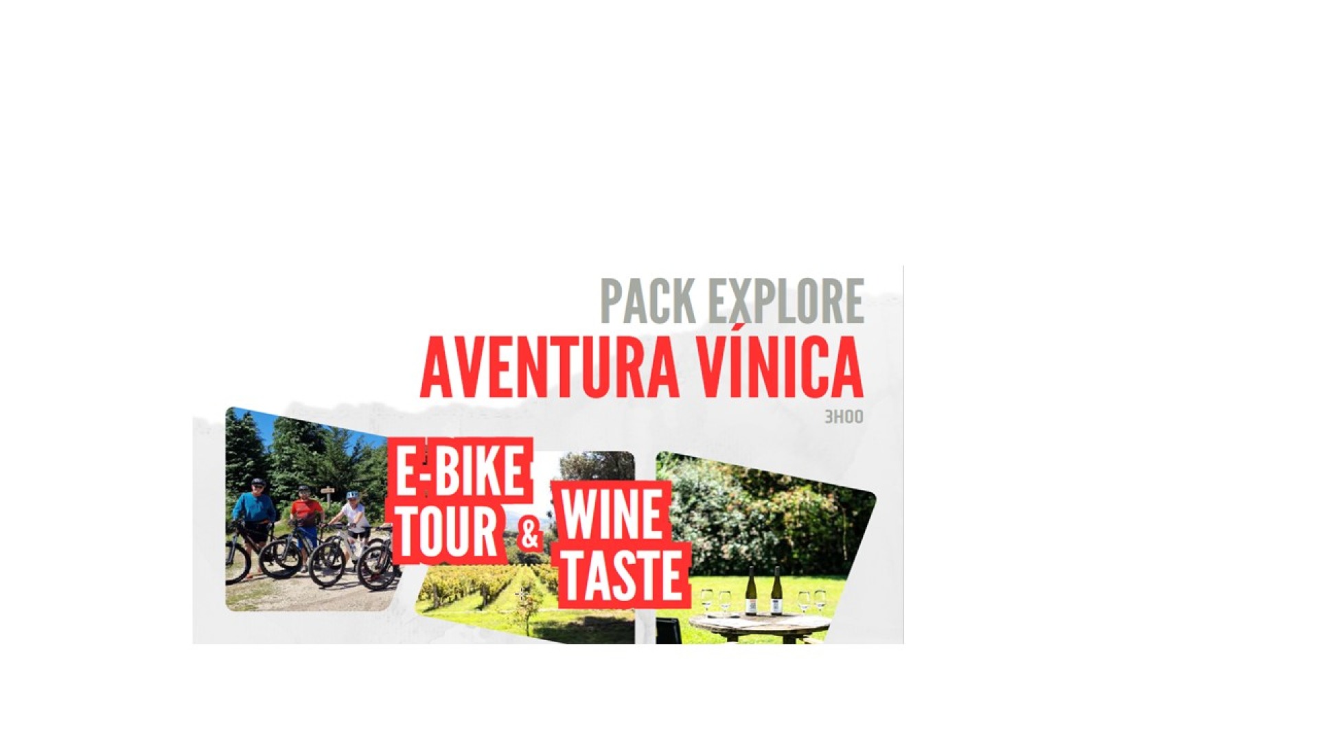Pack Explore Aventura Vínica